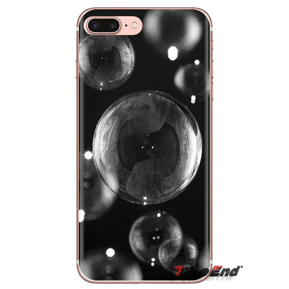 beautiful Pastel Soap bubbles Art For Samsung Galaxy J1 J2 J3 J4 J5 J6 J7 J8 Plus 2018 Prime 2015 2016 2017 Soft TPU Phone Cover |