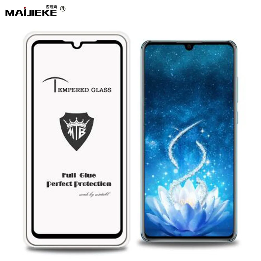 Новый P30 2.5D 9 H полный охват Экран Защитная пленка для huawei Полный Клей закаленное