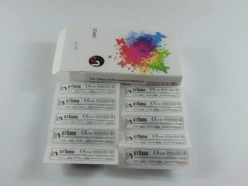 Pro 50 шт. Замена патроном иглы для Cheyen бровей Стиль татуировки комплект бесплатная