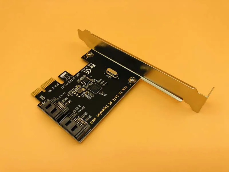 Драйвер PCI-E SATA 1X 4X 8X 16X PCI Express на 3 0 2 порта III 6 Гбит/с плата расширения | Компьютеры и