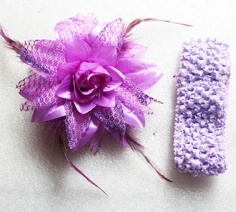 1 шт. Детская повязка на голову с бантом |