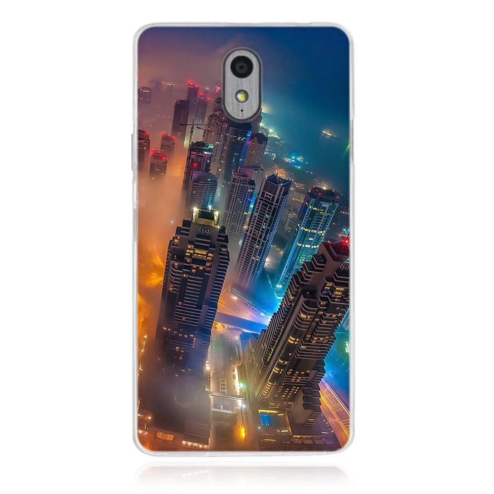 Чехол для Lenovo Vibe P1M силиконовый мягкий ТПУ мультяшный чехол телефона P1 M задняя