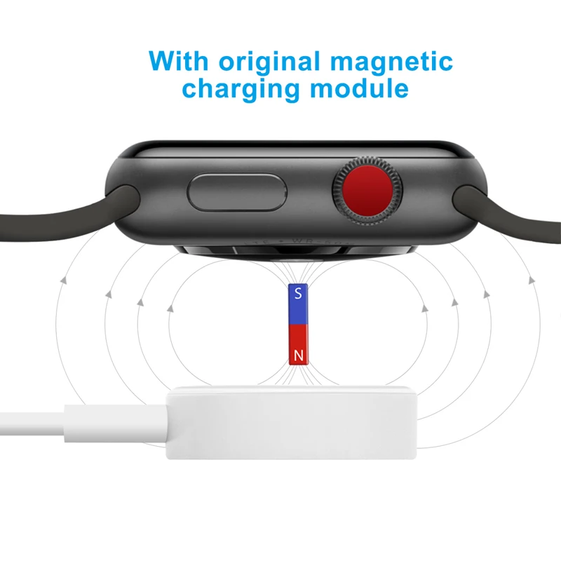 Беспроводное зарядное устройство Reilim для apple watch беспроводное с сертификацией MFi |