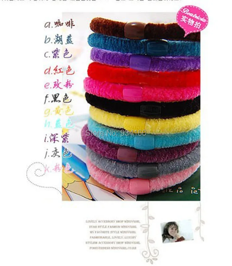 100 шт./пакет 5 мм смешивать цвета конфеты цвет высокие эластичные ленты для волос /