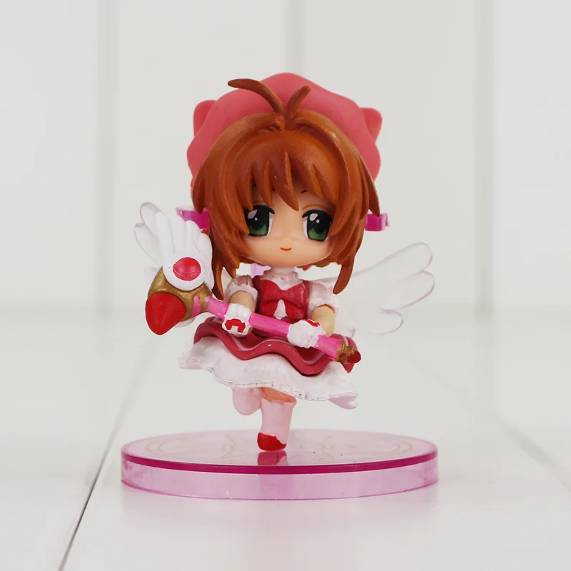 8 шт./лот фигурка сакуры игрушка модель куклы керо ли Syaoran Tomoyo Daidouji с