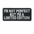 Вышитые нашивки с надписью, патчи для пришивания утюгом, ограниченный выпуск, вышитые значки для сумок, джинсов, шляп, футболок, аппликации для рукоделия