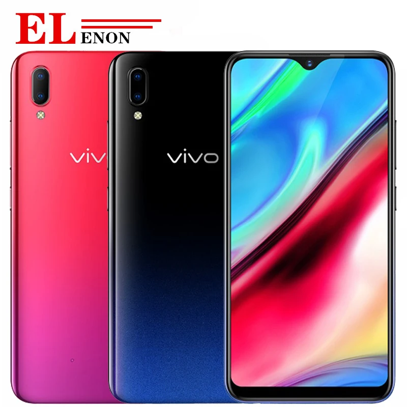 Новый смартфон VIVO Y93 3/4G ram 64G rom Восьмиядерный Android 8 1 6 2 ''полный экран 13MP + 2.0MP