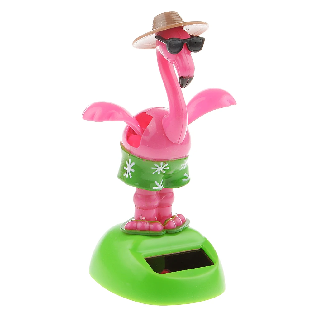 Solar Power Doll Decor Cute Flapping Wing Swan for Car Ornament Home Kids Toy Office Cafe Shop Display | Дом и сад