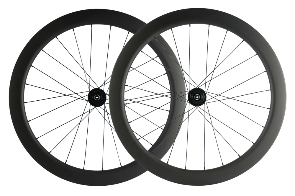 SUPERTEAM 700C 55mm Carbon Clincher Disc Brake Wheelset matte | Спорт и развлечения