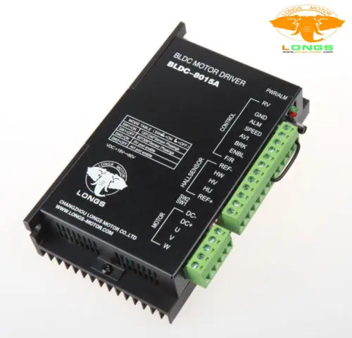 LONGS Brushless DC Motor Driver BLDC-8015A,50VDC,5000RPM peak BLDC MOTOR