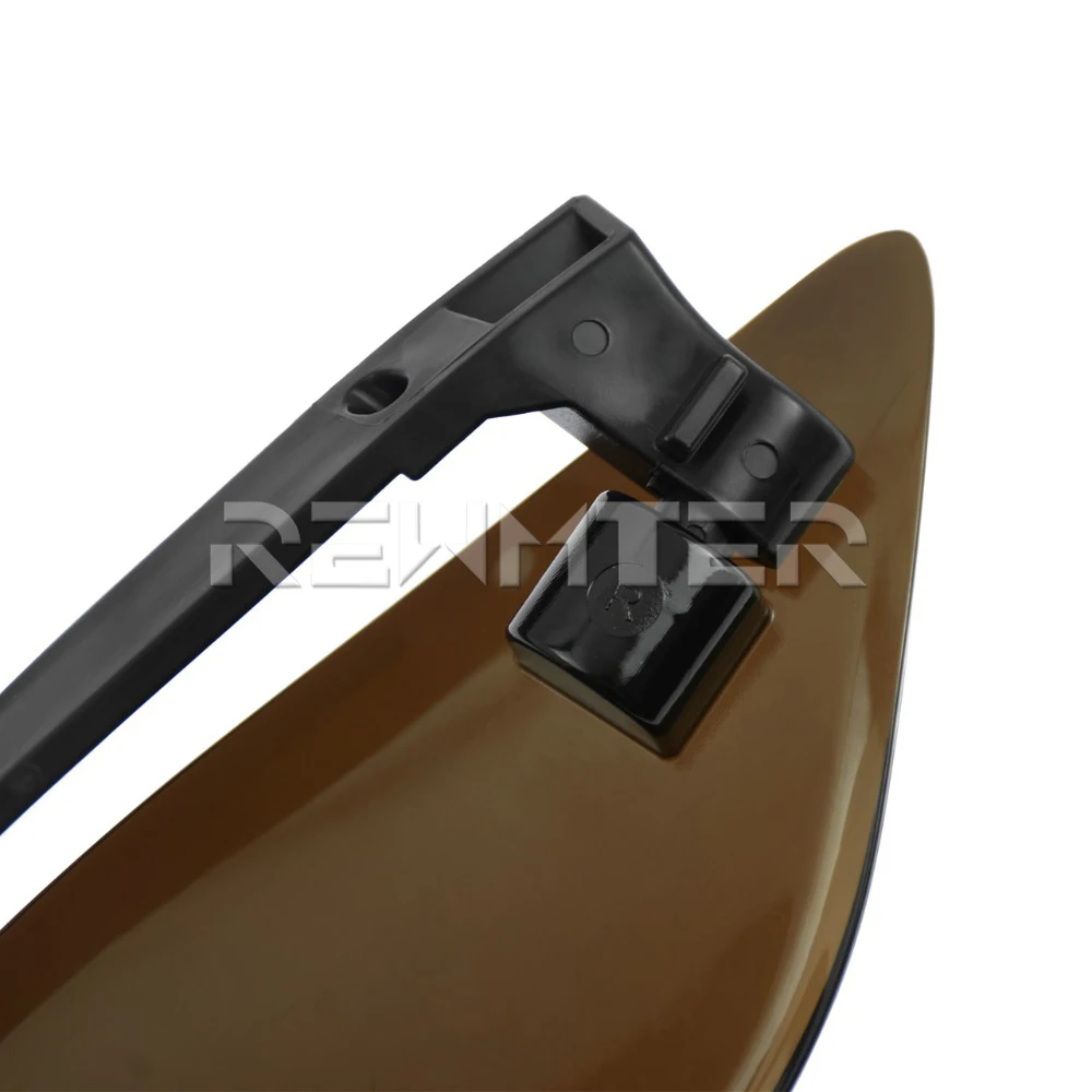 REWMTER Motorcycle Smoke ABS Adjustable Air Deflectors Plastic Side Wings For Harley Touring FL 14-16 | Автомобили и мотоциклы