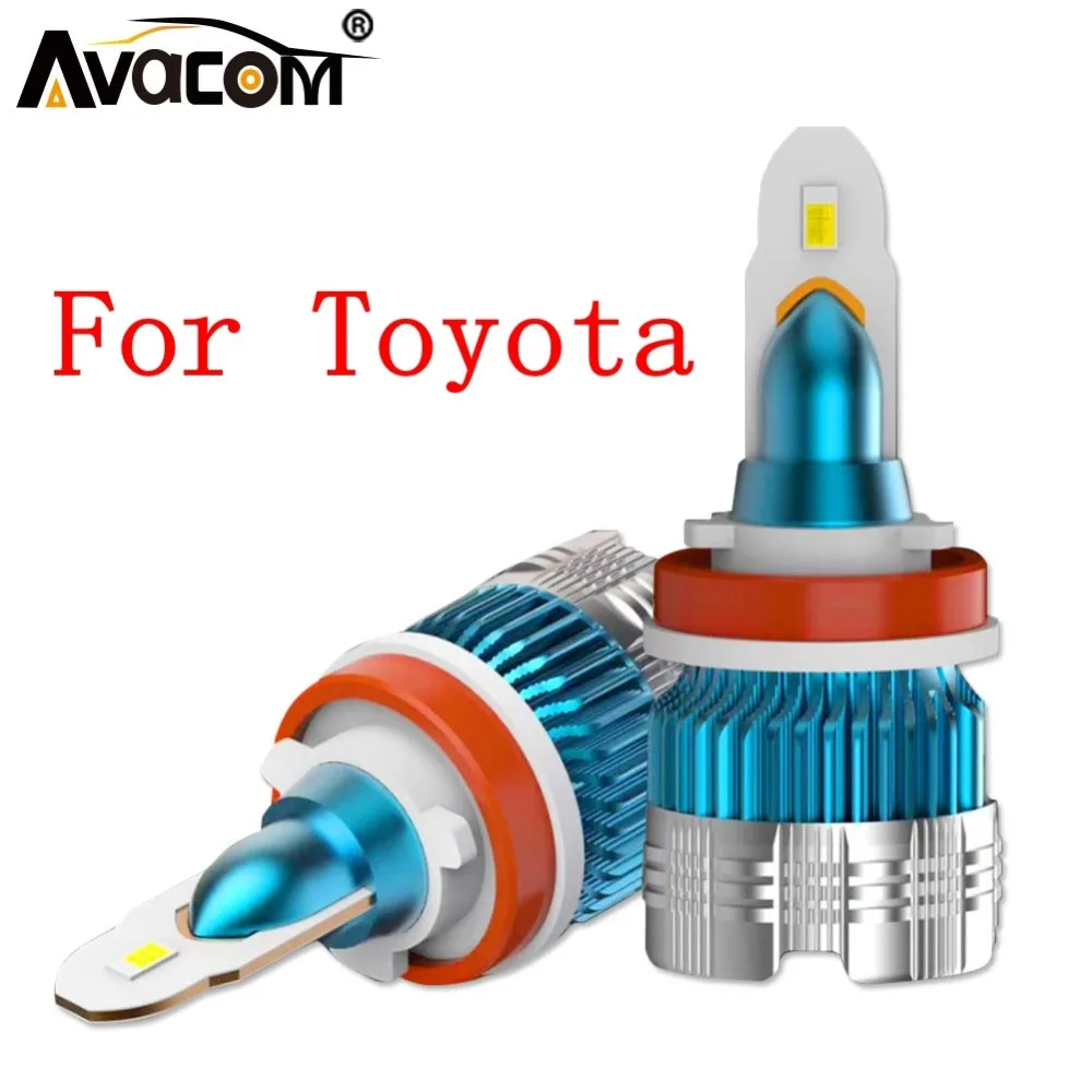 СВЕТОДИОДНЫЙ Автомобильный Фонарь Avacom 12 в 6000 К H11 H4 H7 48 Вт 6000Lm для Toyota