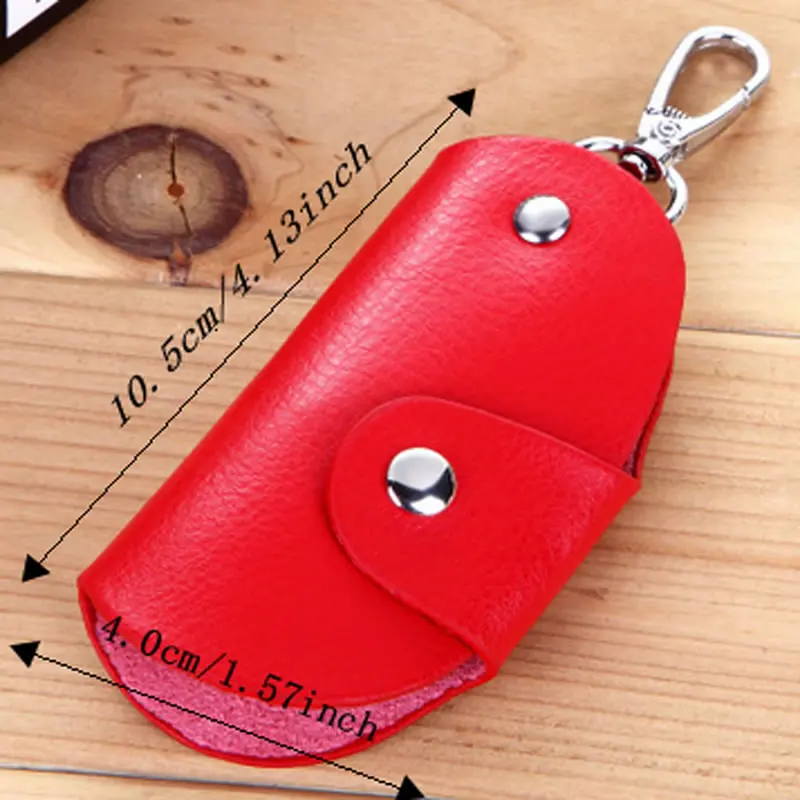 Новое поступление 1 шт. модный кожаный аксессуар для ключей мужчин и женщин сумка