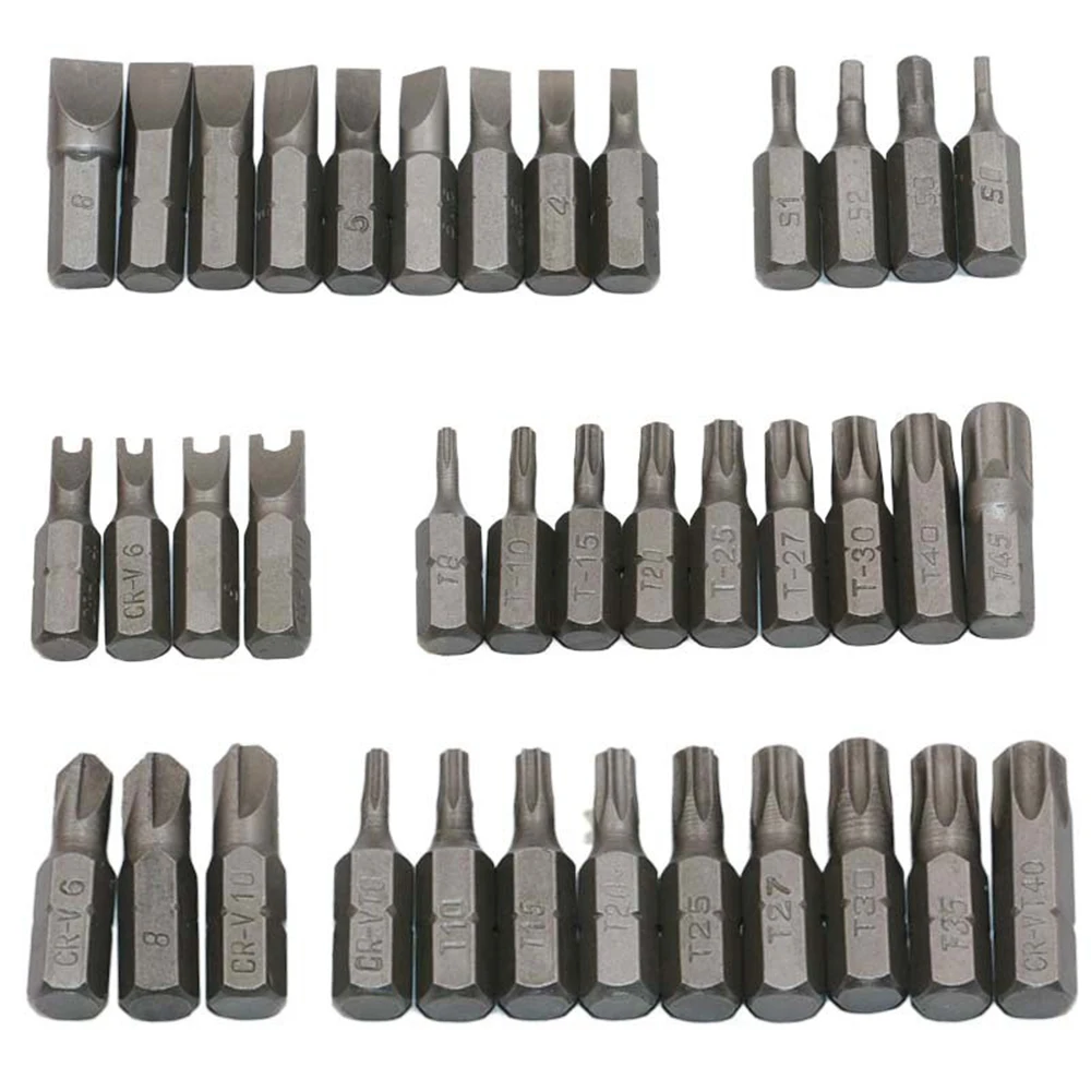 

98PCS Screwdriver Tool Set Cross Word Plum Screwdriver Hand Tools Phillips Screw Drill Batch Head Set