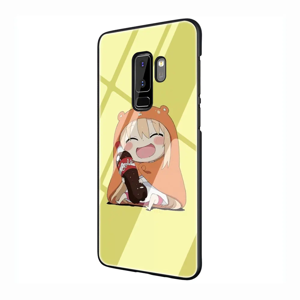 Cute Umaru chan Tempered Glass Phone Cover Case For Galaxy S7 edge S8 9 10 Plus Note 8 9 10 A10 20 30 40 50 60 70 - Цвет: G7