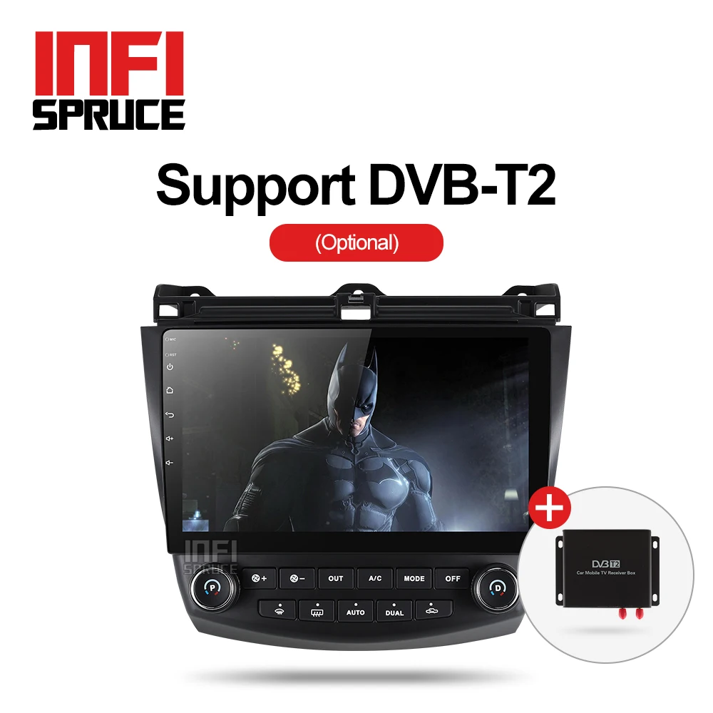 Android 8 1 автомобильный dvd gps плеер для honda Accord 7 2003-2007 с радио навигация поддержка
