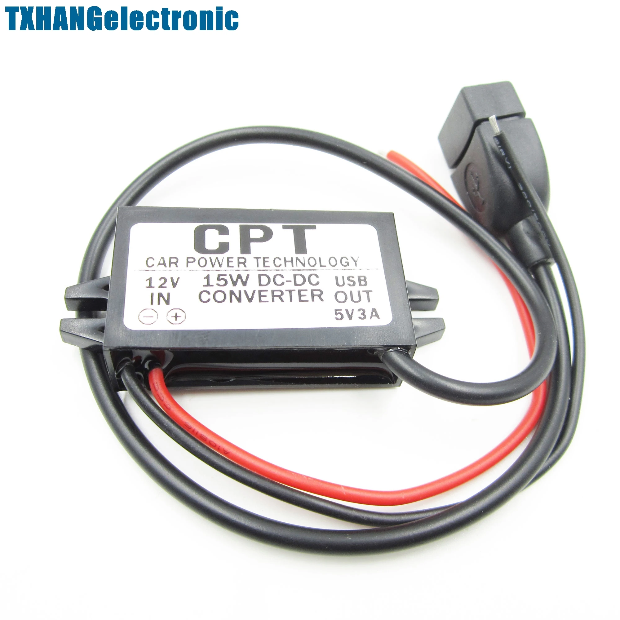 3A DC12V до 5V 15 Вт Шаг вниз USB конвертер регулятор для телефона автомобиля Зарядное