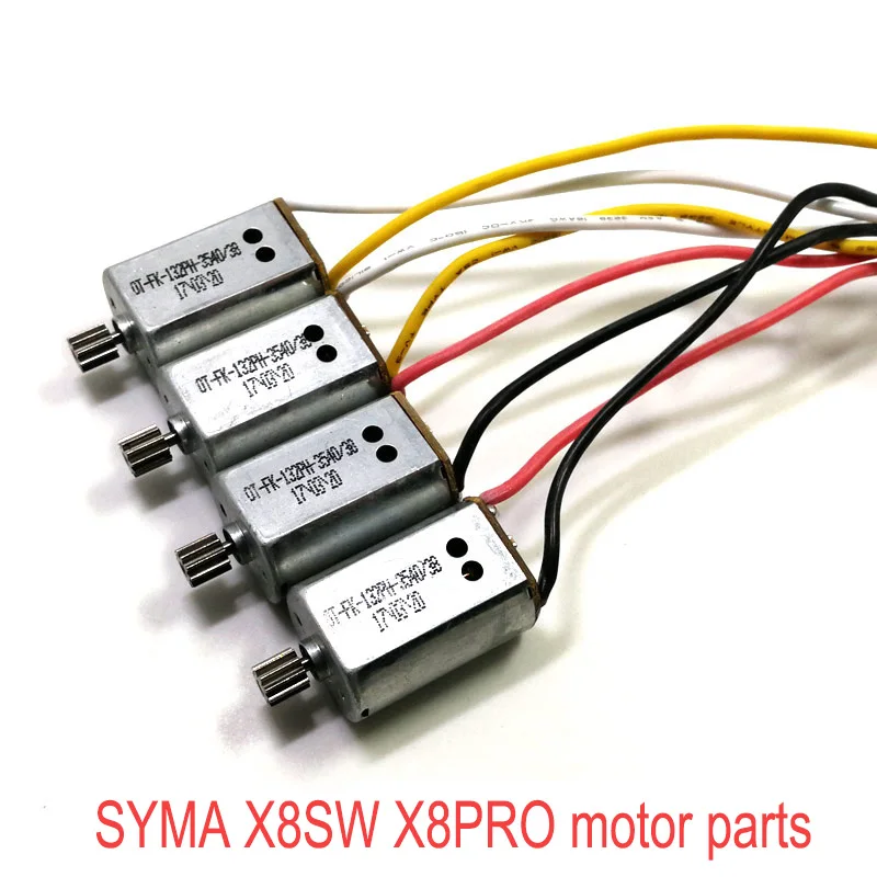 Двигатель SYMA X8SW X8PRO X8 PRO двигатель CW CCW RC Квадрокоптер аксессуары Запчасти