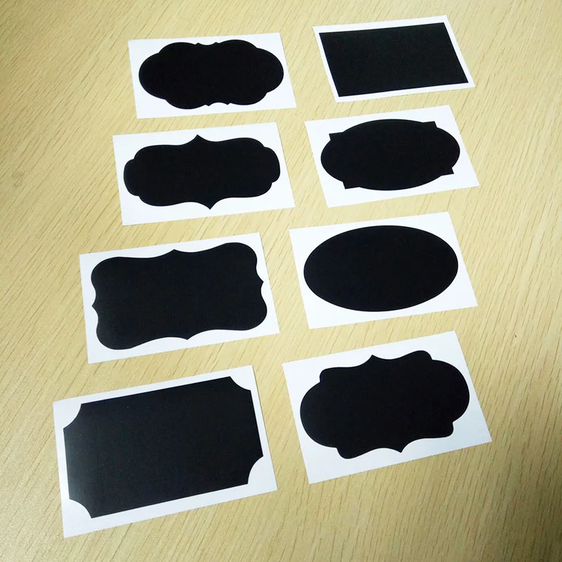 8 шт./компл. бутылки и этикетки для банок Свадебные кухонные банки доски стикеры в