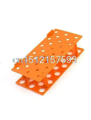 

Laboratory Orange 28 Positions 17mm Hole Dia Test Tubes Holder Stand