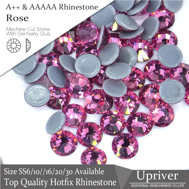Reuver A + теплообменники свободные стеклянные SS6 SS30 с розой 1440 шт/288 шт стразы горячей