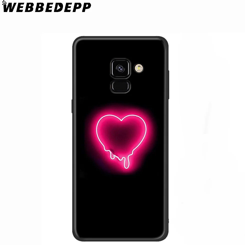 WEBBEDEPP силиконовый чехол для Samsung Galaxy A3 A5 A6 A7 A8 A9 A10 A20 A30 A40 A50 A70 M10 M20 M30 |