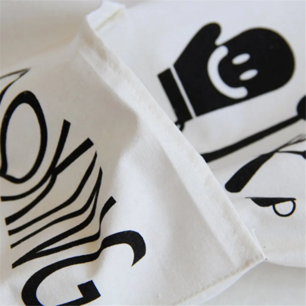 Регулируемый Фартук с принтом кухонный фартук шеф-повара официанта Кухонный