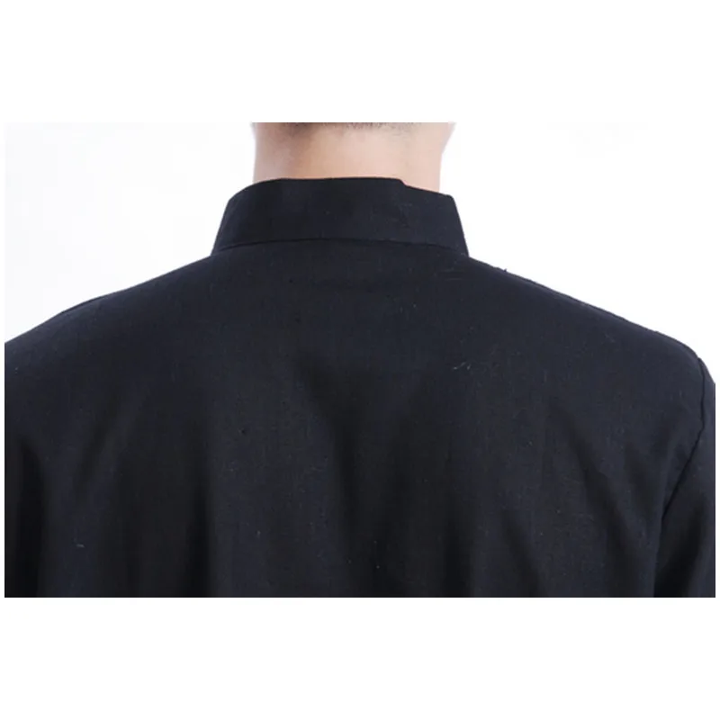 Горячая Распродажа новинка черная куртка Брюса Ли кунг фу китайское пальто Чун с