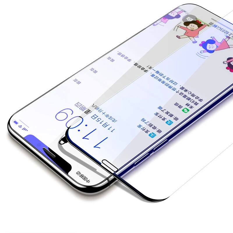 15D полное покрытие бескаркасное прозрачное закаленное стекло на iphone 11 Pro XS max XR стекло iphone 6S 7 8 Plus Защитная пленка для экрана