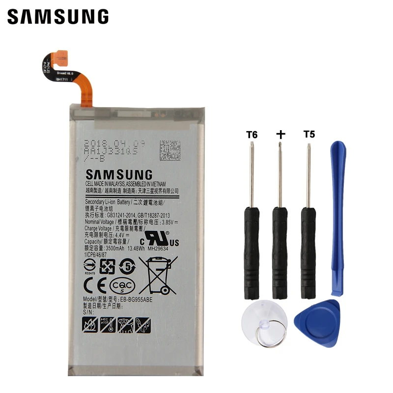 Samsung оригинальная замена Батарея EB-BG955ABA для GALAXY S8+ G9550 G955 SM-G9 SM-G955 GALAXY S8 плюс S8Plus EB-BG955ABE