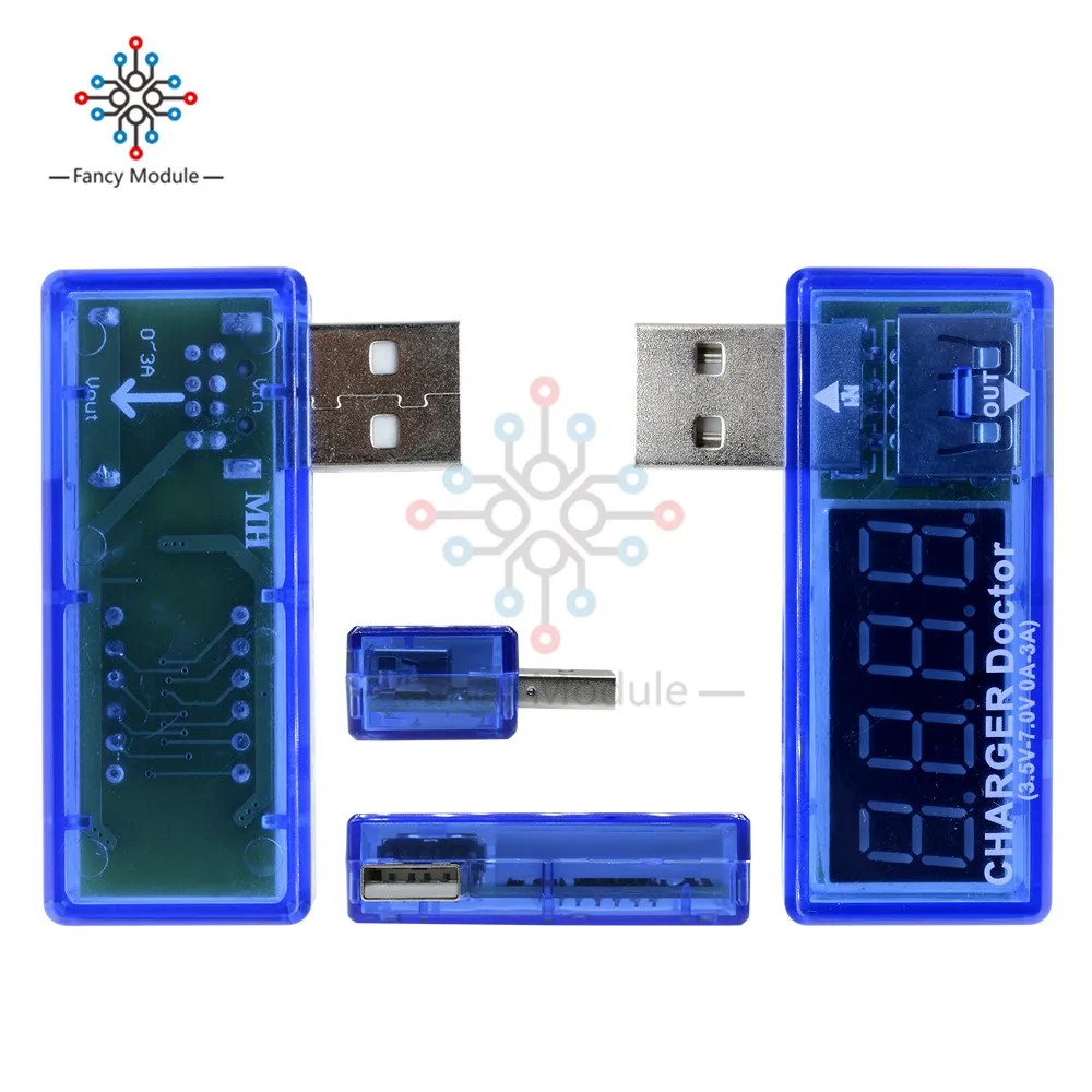 USB Зарядное устройство Доктор Напряжение измеритель тока тестер аккумулятора