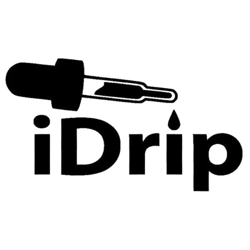 Автомобильные чехлы 17 8 см * 10 IDrip наклейка Виниловая забавная Автомобильная
