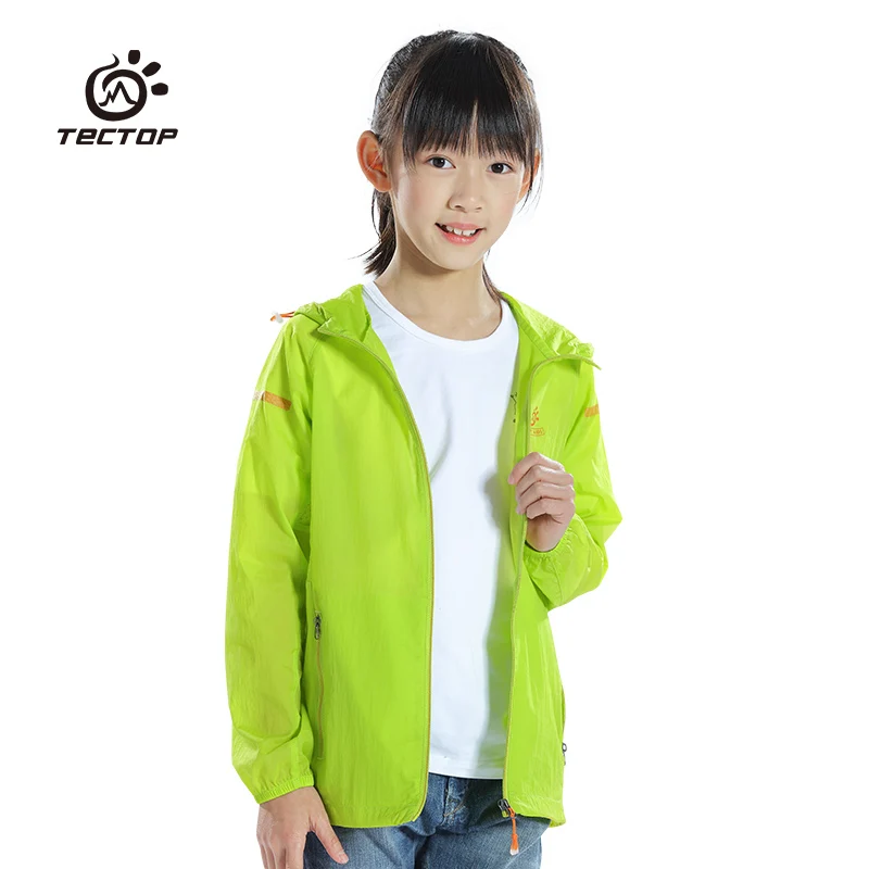 Tectop весенне летняя детская одежда ультратонкая воздухопроницаемая ультра