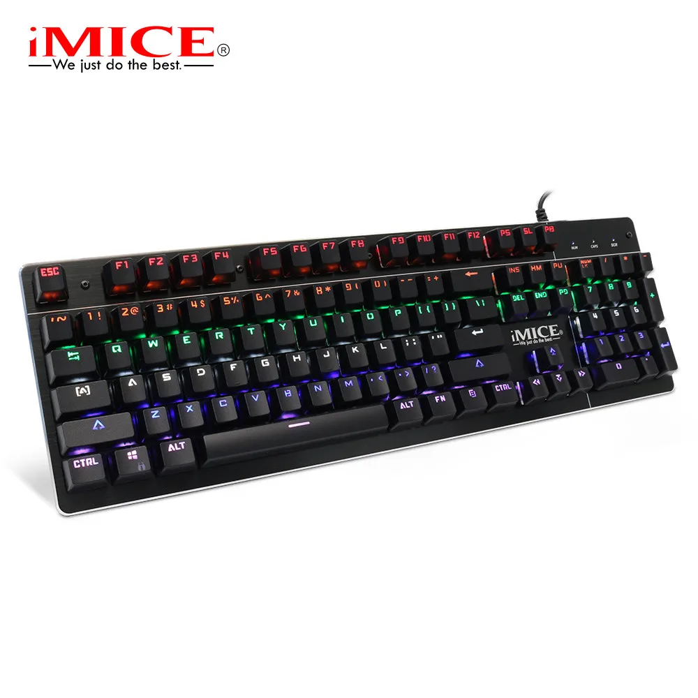 VOBERRY IMICE KM-X80 подвеска с подсветкой механическая клавиатура Игровой кабель ПК