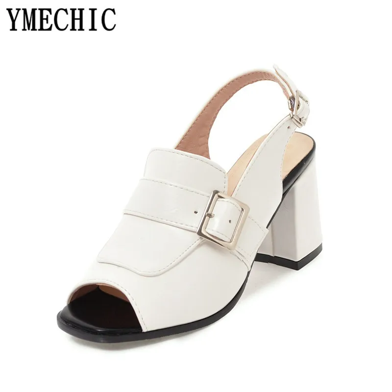 Женские туфли лодочки с открытым носком на высоком каблуке|slingback pumps|designer pumpspeep toe |