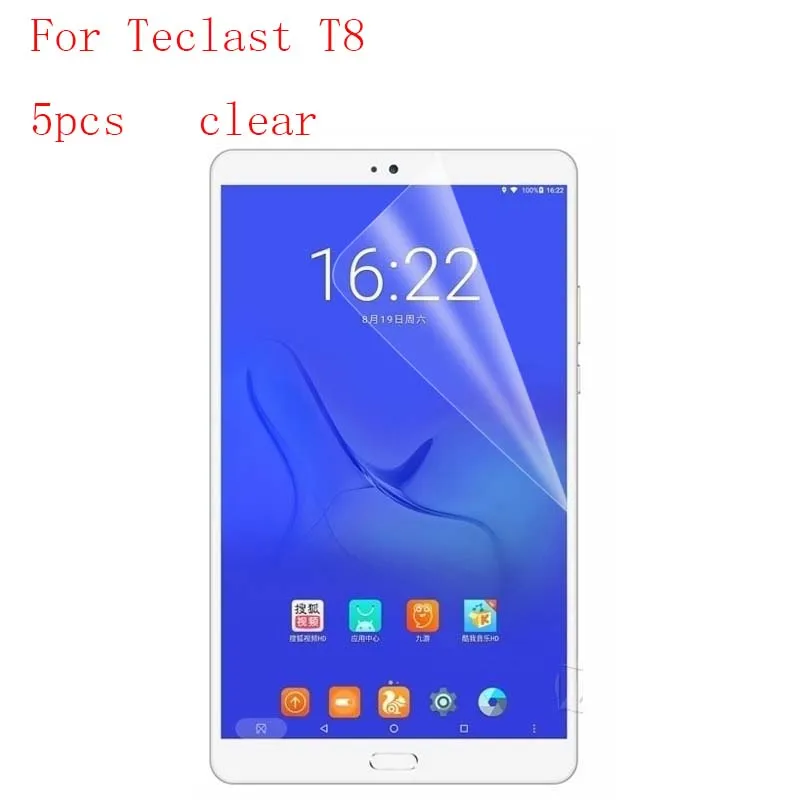 Прозрачная защитная пленка для экрана Teclast T8 5 шт. в 1 упаковке | Компьютеры и офис