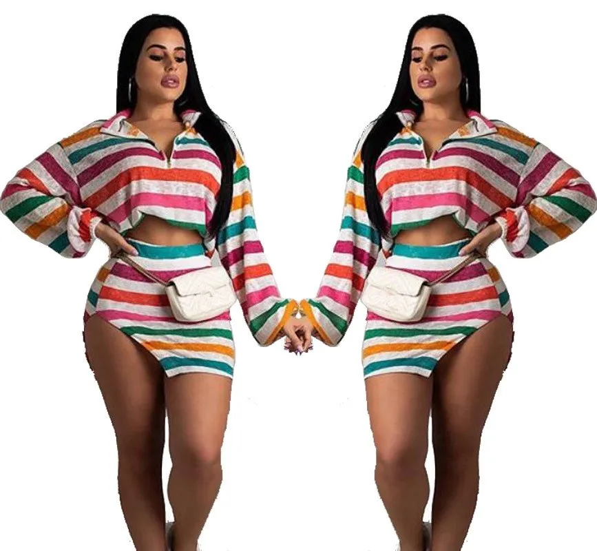 Женский комплект из 2 предметов с длинными рукавами летние топы и юбка одежды