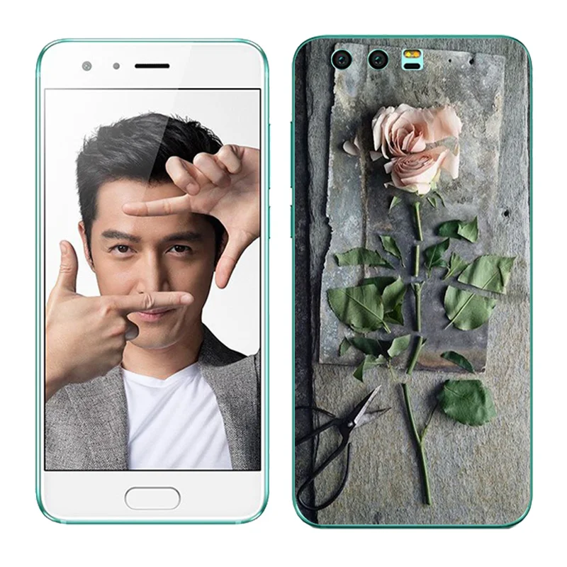Силиконовый чехол для телефона Huawei Honor 9 Honor9 5 15 дюйма прозрачный мягкий из ТПУ