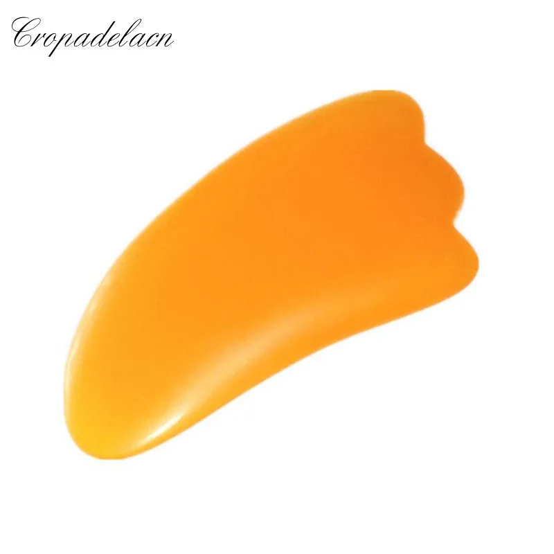 

10 Natural resin SPA Scraping Plate Body Massager Chinese Tradition Acupuncture Massage Face GuaSha Board Beeswax Scrape Therapy