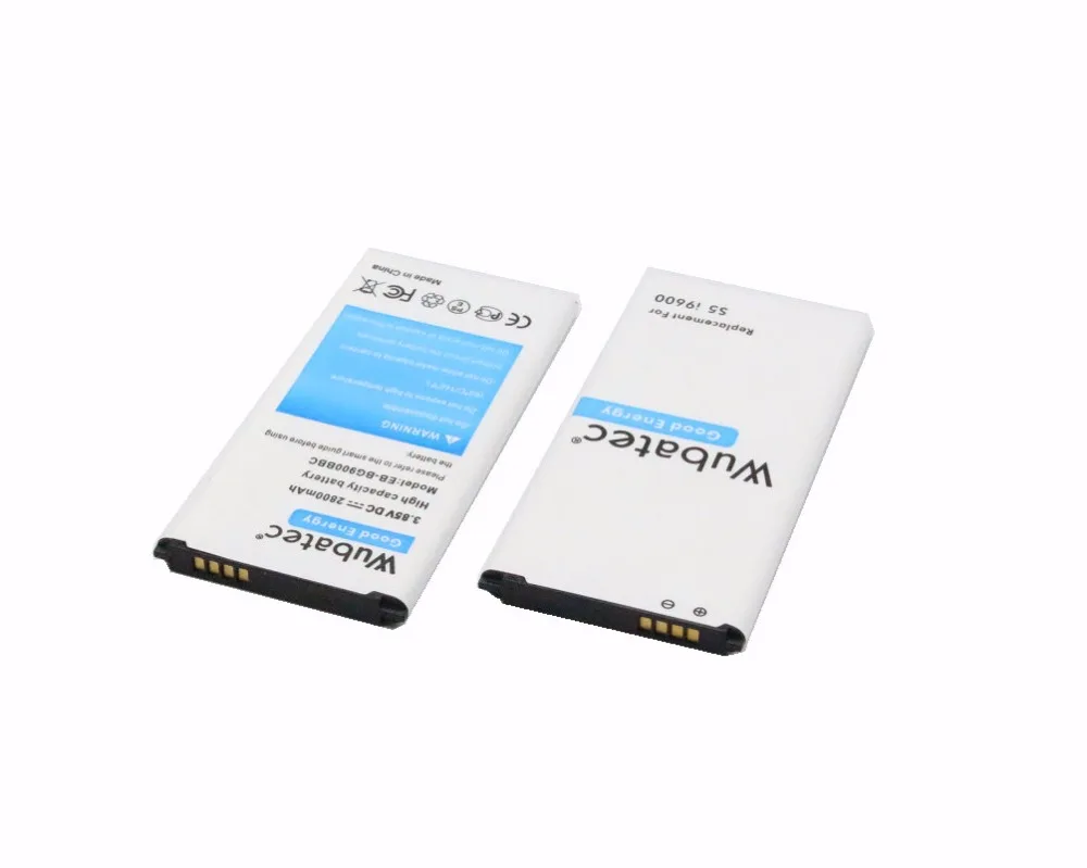 Wubatec 3x 2800mAh аккумулятор NFC + настенное зарядное устройство для Samsung Galaxy S5 i9600 i9602 i9605