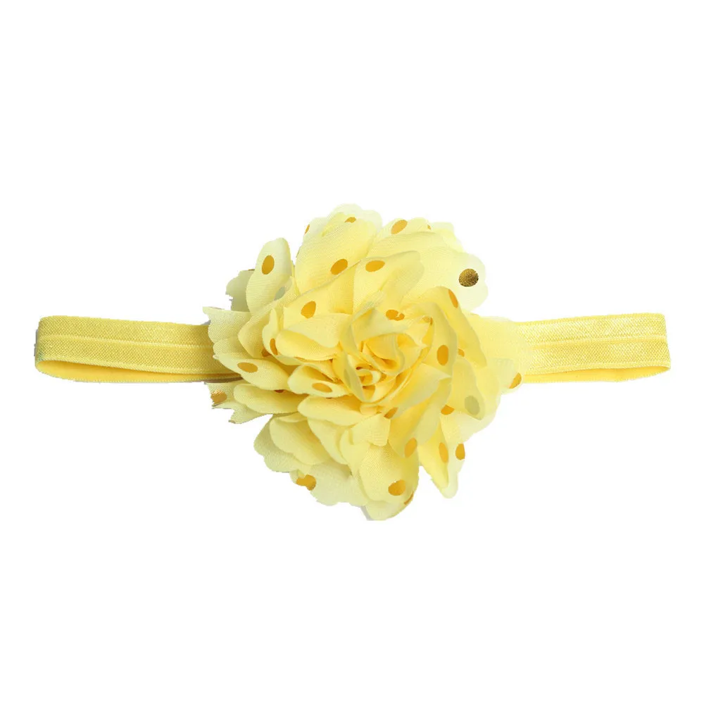 Newborn Toddler Kids Baby Girl Headbands Flowers Hair Accessories Photography Props Diademas Para Bebe Haarband | Детская одежда и