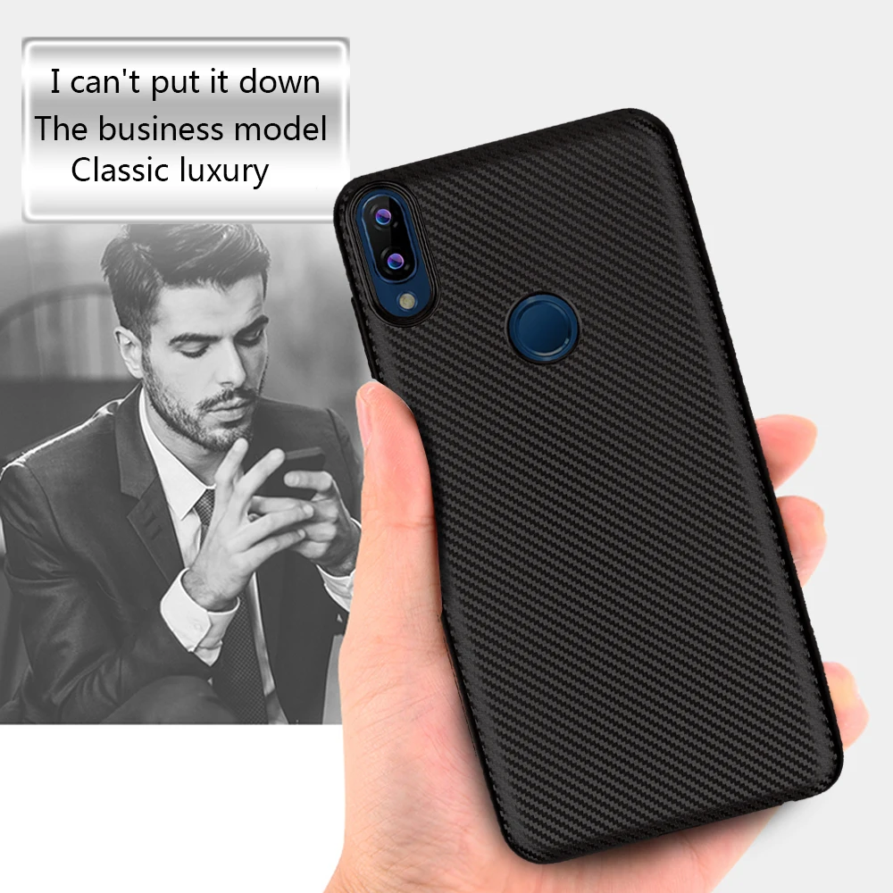 Чехол для Asus Zenfone Max Pro (M1) ZB601KL тонкий мягкий чехол из углеродного волокна ТПУ