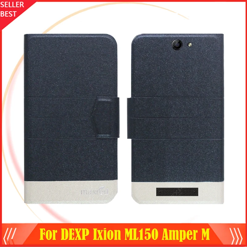 5 цветов лидер продаж! Чехол для телефона DEXP Ixion ML150 Amper M модный кожаный чехол с