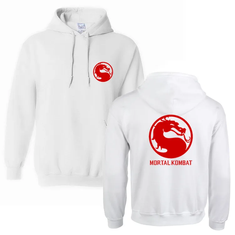 Модная брендовая спортивная одежда Mortal Kombat Dragon толстовки Мужская толстовка