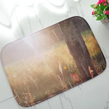 10 40x60/50x80/60x90 цветочный узор дверной коврик для украшения дома дверной коврик нескользящий абсорбирующий коврик для ванной комнаты внешний напольный коврик - Цвет: 10