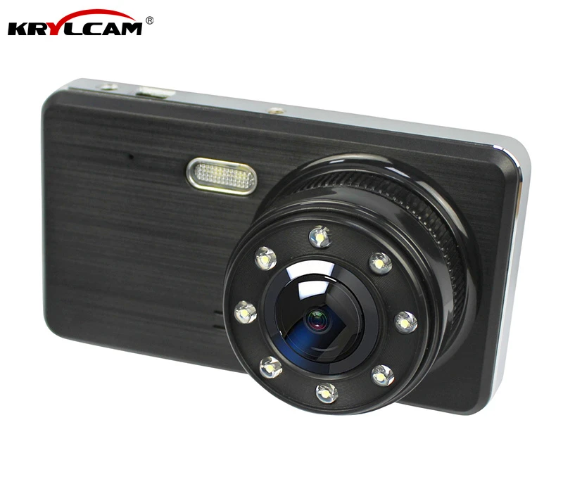 Krylcam 4 0 дюйма 1080P двойной объектив Full HD Автомобильный видеорегистратор камера 170