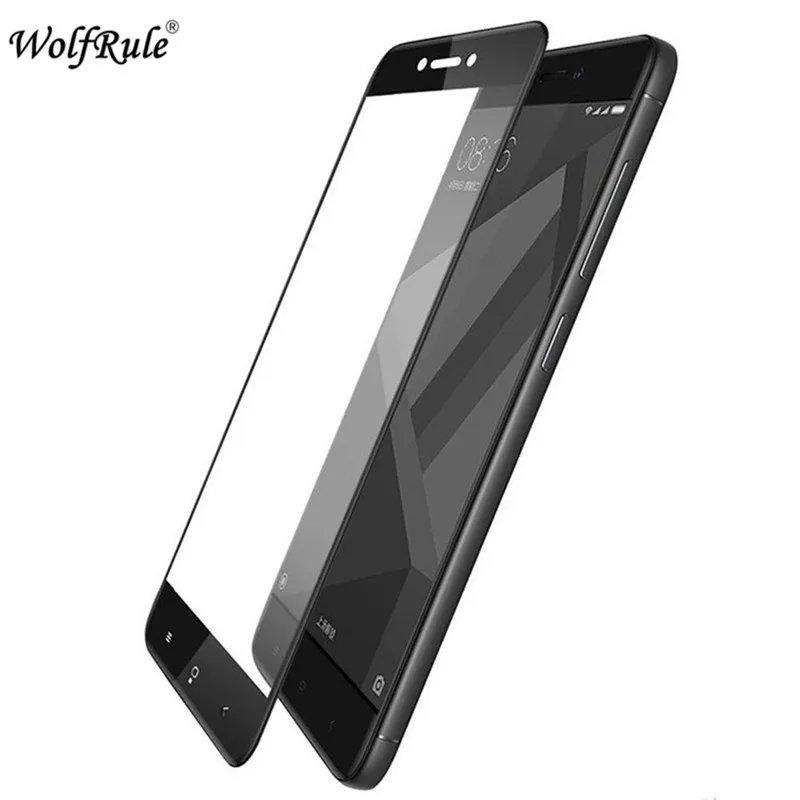 2 шт. xiaomi redmi 4x Защитная пленка для экрана с защитой от безвредное 2.5D закаленное
