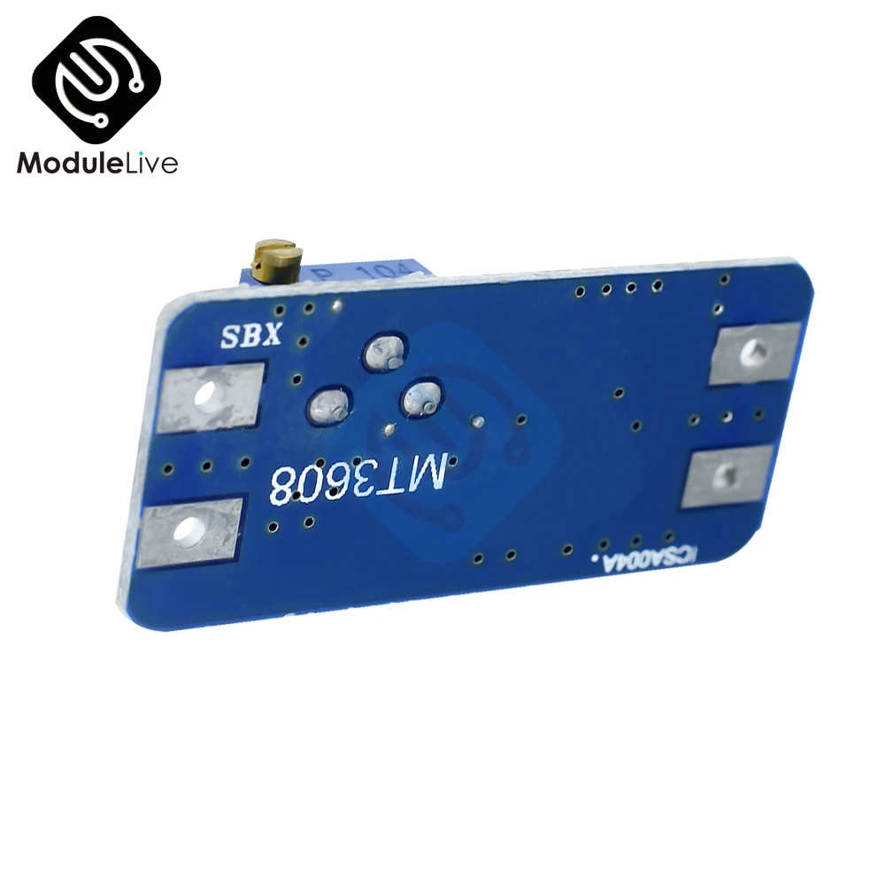 100 шт. MT3608 DC-DC конвертер для Arduino доска Boost усилитель Макс выход 28В 2A Мощность модуль Мощность Удлинительный модуль