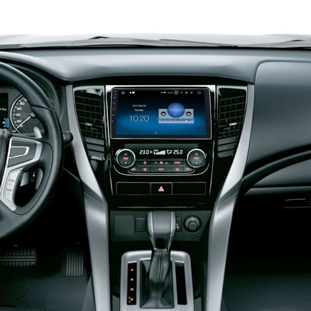 Dasaita 9 &quotAndroid 8 1 Автомобильный gps плеер Navi для Mitsubishi Pajero Sport 2017 с 2G + 16G