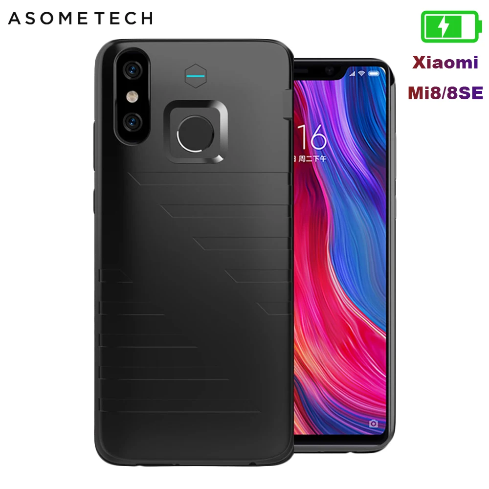 Чехол аккумулятор для Xiaomi Mi 8SE 6800 мАч|Чехлы с аккумулятором| |